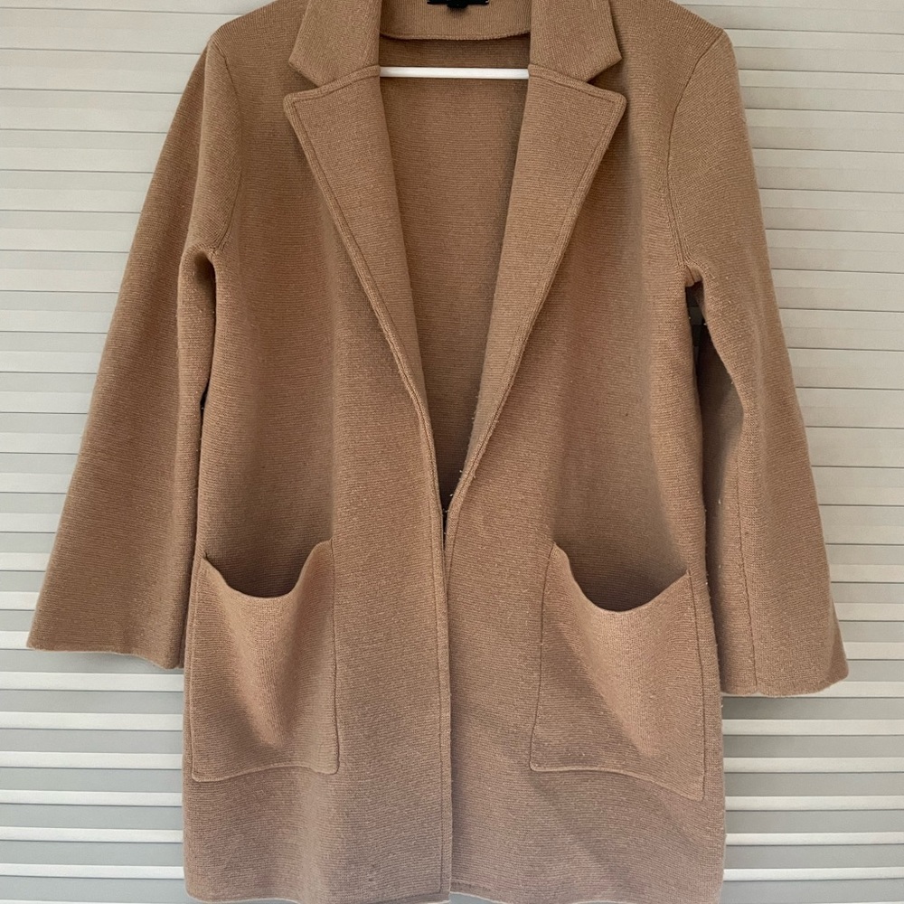 JCrew Sophie Open Front Sweater-blazer